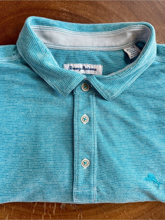 Tommy Bahama Other - Tommy Bahama Men’s Light Turquoise Polo Shirt